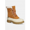 Členkové topánky Sorel CARIBOU HORIZON GTX hnedá farba, na plochom podpätku, 2138461708 EUR 41