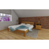 Posteľ z masívu borovice Šárka 180x200 cm - JELŠA + matrace Relax + rošt ZADARMO