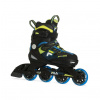 Fila Detské kolieskové korčule Fila J-One Boy Combo 3-Set Blue/Lime, L, 36-40, 4x, 72