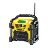 DeWALT DCR019-QW rádio Pracoviště Černá, Žlutá