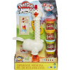 Hasbro Play-Doh E6647 Kvokajúce kura s perím