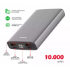 Hliníková powerbanka Swissten 10000 mAh 20W power delivery sivá - powerbanka Quick Charge 3.0 a Power Delivery pre 4 zariadenia MicroUSB, USB-C PD a výstupy USB-A a USB-C