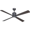 CasaFan ECO NEO III 132 BG-WN/SI WiFi Flügel Wenge/silber stropný ventilátor, 27 W, (Ø x v) 132 cm x 360 mm, čadičovo sivá, 952242W; 952242W