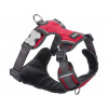 Postroj classic Red dingo polstrovaný červený Veľkosť: M