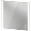 Duravit XViu - Zrkadlo 820x800 mm s osvetlením, champagne matná XV70420B1B1