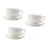 Porcelánový espresso šálek s podšálkem 90 ml DIAMONDS 4ks - Maxwell&Williams (DIAMONDS 4 ks Porcelánový espresso šálek a podšálek 90 ml - Maxwell&Williams)