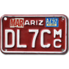 Moto americká ŠPZ Arizona DL7C MC