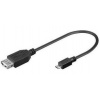 PremCord USB kab redukceA/fem-MicroUSB/male20cmOTG kur-14