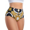Dámske nohavičky Meméme BAROQUE VINTAGE Hi-briefs Farba: Čierna, Veľkosť: S