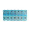 Pill Box - Organizér na lieky 7 dní duo - modrý