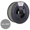 Tisková struna (filament) C-TECH PREMIUM LINE, PLA, šedý hliník, RAL9007, 1,75mm, 1kg 3DF-P-PLA1.75-9007