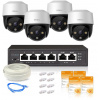 Sada 4 IP kamier Imou Cruiser 2MP POE s cloudom Imou Protect Basic