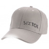 LED kšiltovka Sixtol se světlem B-CAP 25lm, nabíjecí, USB šedá