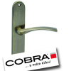 COBRA SINA Povrch: OFS - bronz česaný, Rozteč: 90 mm, Prevedenie: PZ LI (kľučka ľavá/guľa)
