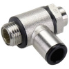 ICH škrtiacej spätný ventil 304808 Vonkajší závit: 1/4 Vhodný pre trubice s Ø: 8 mm 1 ks; 304808