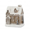 Chic Antique Perníková chalúpka so svetielkami Gingerbread Noël LED - 8*6*10 cm - Chic Antique