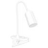 CONNECT IT CONNECT IT CLIP 2 stolní Led lampička s klipem, baterie,USB-C, BÍLÁ