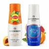 2 x sirup Sodastream Lipton Ice Tea Peach + isotonic Grapefruit Pomaranč