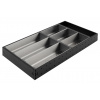 STRONG StrongMax príborník kompletný set 276x550mm, čierna, vrátane misiek 3+3