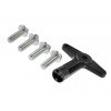 NTY KLÍČ NA POKLICE + ŠROUBY RENAULT CLIO II 1998-2010,CLIO III 2005-2013,LAGUNA II 2001-2007,MEGANE I 1995-2003,MEGANE II 2002-2008,MODUS 2004-2012,SCENIC II 1996-2003