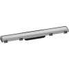 HANSGROHE RainDrain Match vrchná sada sprchového žľabu 60 cm, s výškovo nastaviteľným rámom, oceľ nerezová kartáčovaná, 56036800