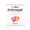 Gymbeam Proteínová čokoláda Fitcheat 10 x 80 g biela čokoláda s jahodou