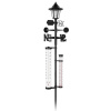 Meteostanica (zrážkomer, teplomer, solár) 158cm
