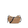 Dámska taška DESIGUAL BAG HALF LOGO RAFFIA ASTANA