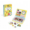 Janod magnetibook Hodiny