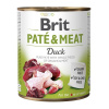 Brit BRIT Paté & Meat with Duck - mokré krmivo pre psov - 800 g
