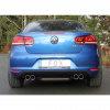 Fox Sportauspuff koncový tlumič výfuku s koncovkou 2x80 Typ 16 na obou stranách pro Volkswagen Eos 1,4l 2011- s motorem 1.4 TSI, 2.0 TDI Facelift SLEVA 2%