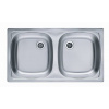 Alveus Basic 160 nerezový drez 780 x 435 mm Variant: HLADKY NEREZ