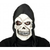Halloweenska Maska Lebka s kapucňou - vinyl