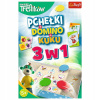 Arkádová hra Trefliki 3v1 Domino Pchełki Kuku Trefl