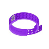PIXIE CREW Fialový silikónový náramok s Hello Kitty pixelmi + Inteligentná plastelína ako