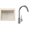 Set Blanco Pleon 6 + Blanco Mida Chróm biela soft