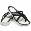 CROCS | Swiftwater Webbing Flip dámske šľapky čierne |Veľkosť:W10