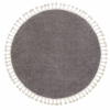 Kusový koberec Berber 9000 brown kruh 160x160 (průměr) kruh cm