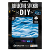Reflexné DIY nálepky Reflective Berlin Pool - blue uni