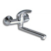 Novaservis - Drezová batéria 150 mm lekárska páka Metalia 55 chróm 55076L,0