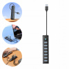 Orico Adaptér Hub 7 V 1 USB typu C Až 7 x USB 3.0 Rozbočovač