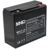 MHPower olovený akumulátor AGM 12 V/17 Ah, Terminál T1 - M6, MS17-12 34267 (34267)