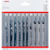 Bosch 2.607.011.169 Pilové listy do dreva set 10ks