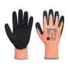 PORTWEST Rukavice Vis-Tex HR Cut Nitril A646, proti pořezu, zimní POR-A646O8RXXL 2XL Oranžová/černá