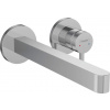 Hansgrohe Finoris - Umývadlová batéria pod omietku, 2-otvorová inštalácia, EcoSmart, chróm 76050000