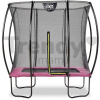Trampolína s ochrannou sieťou Silhouette trampoline Pink Exit Toys 153*214 cm ružová