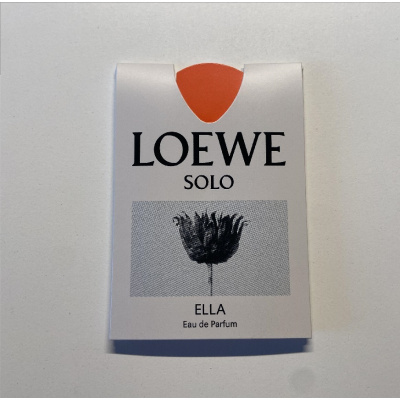 Loewe Solo Ella for Woman, EDP - Voňavý papierik 0,3ml pre ženy