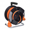 Solight Predlžovací kábel na bubne 1Z - 25m, oranžová
