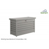 Biohort Úložný box FreizeitBox 100, šedý křemen metalíza