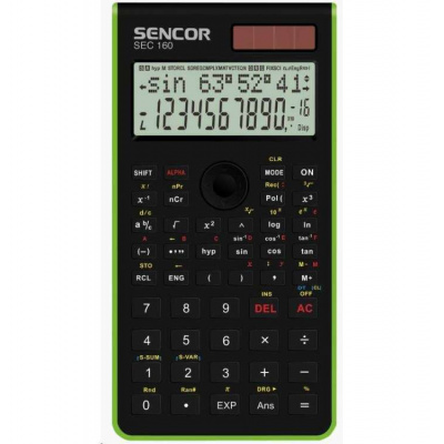 Sencor kalkulačka SEC 160 GN (SEC 160 GN)